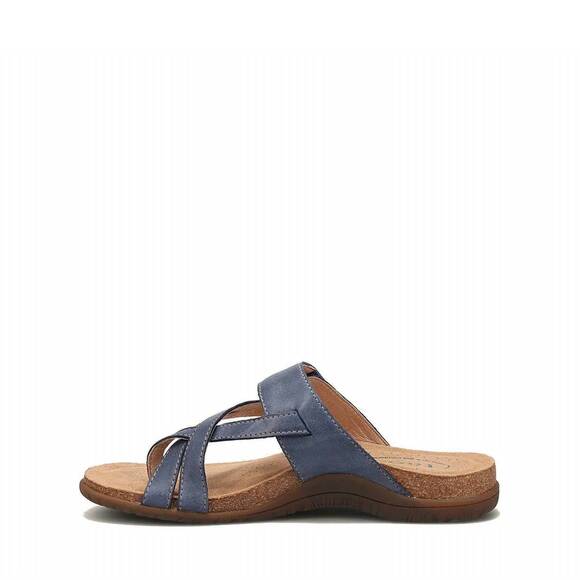 NEW TAOS women's perfect sandal in dark blue